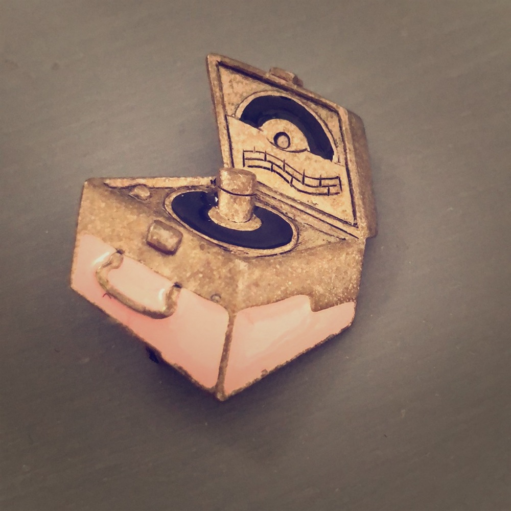 Record Player Pin
